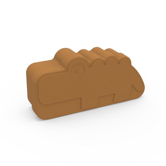 Hovedbilde Done by Deer Matboks Croco, Mustard