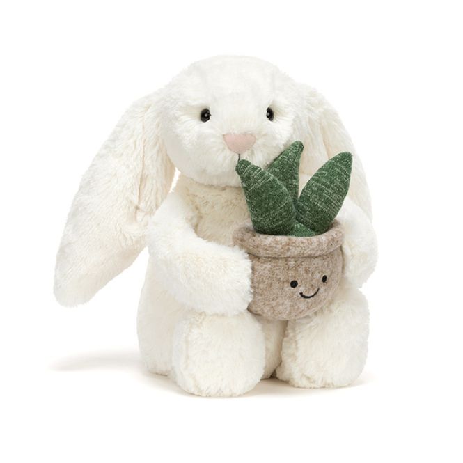 Hovedbilde Jellycat Cream Bunny with Plant