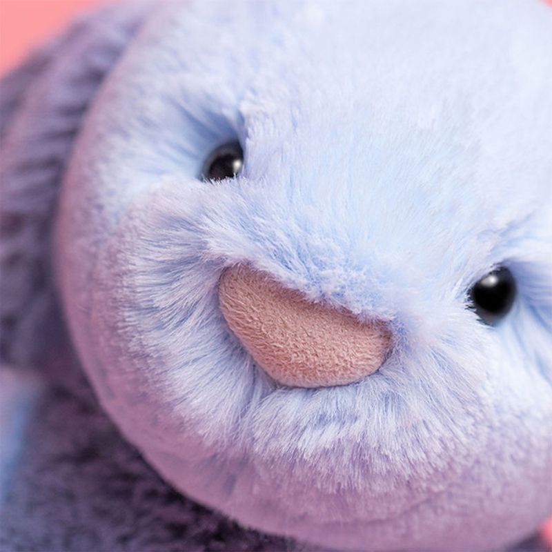 Jellycat Bashful Patchwork Blue Puddlesea Bunny