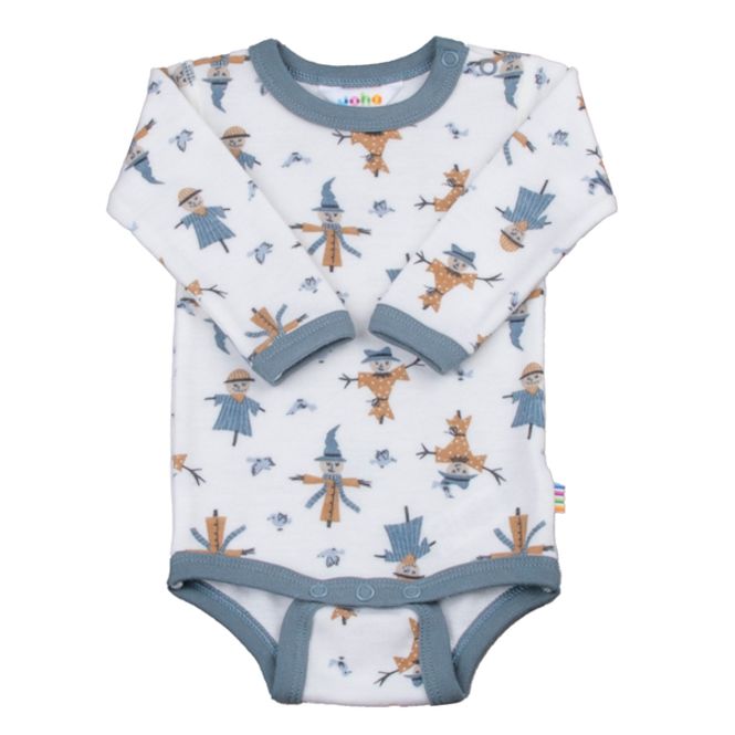 Hovedbilde JOHA SCARECROW BODY I ULL/BAMBUS, Off White/ Blue