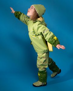 Hovedbilde KATTNAKKEN Plask Regnsett Superhelt, Supergr&oslash;nn