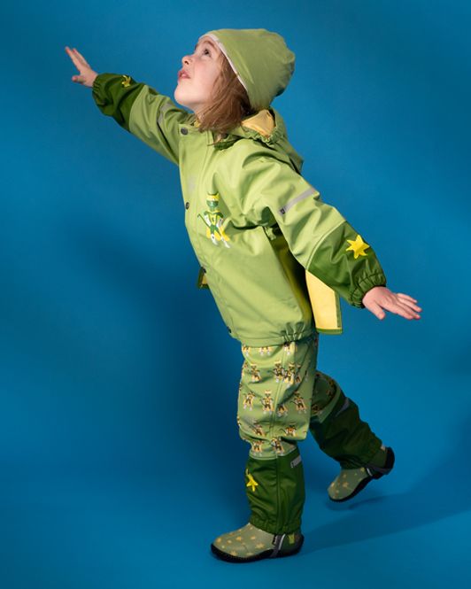 Hovedbilde KATTNAKKEN Plask Regnsett Superhelt, Supergrønn