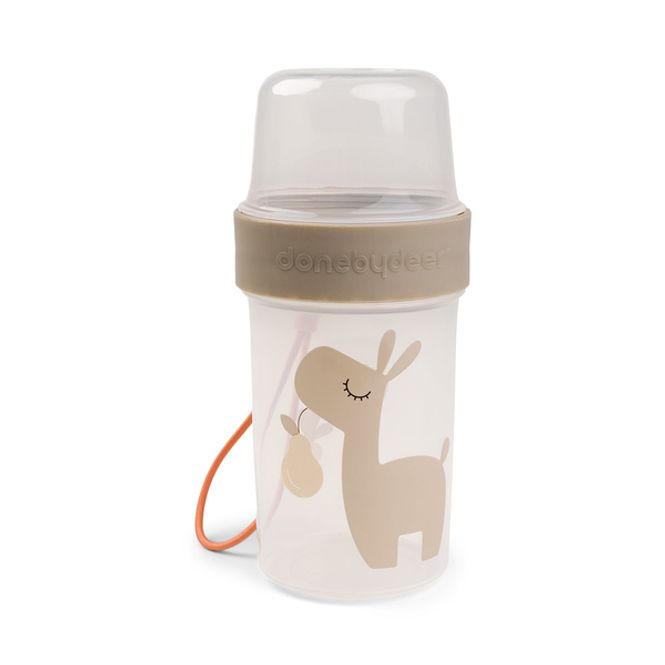 Hovedbilde Done By Deer To go 2-way snack container L Lalee