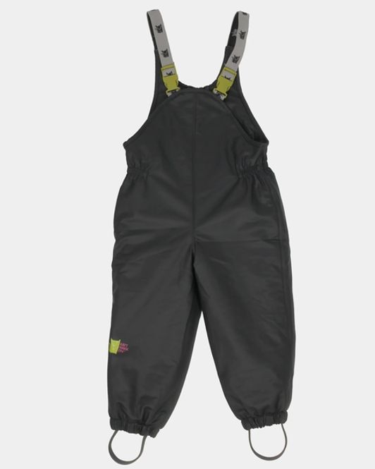 Hovedbilde KATTNAKKEN Vinter Sele Regnbukse Barn, Kattesvart