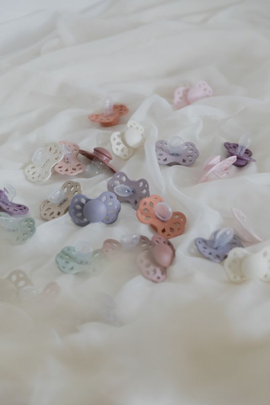 BIBS Infinity Smokk Silicone, Fossil Grey