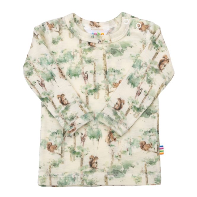 Hovedbilde JOHA SQUIRREL GENSER I ULL, Off White