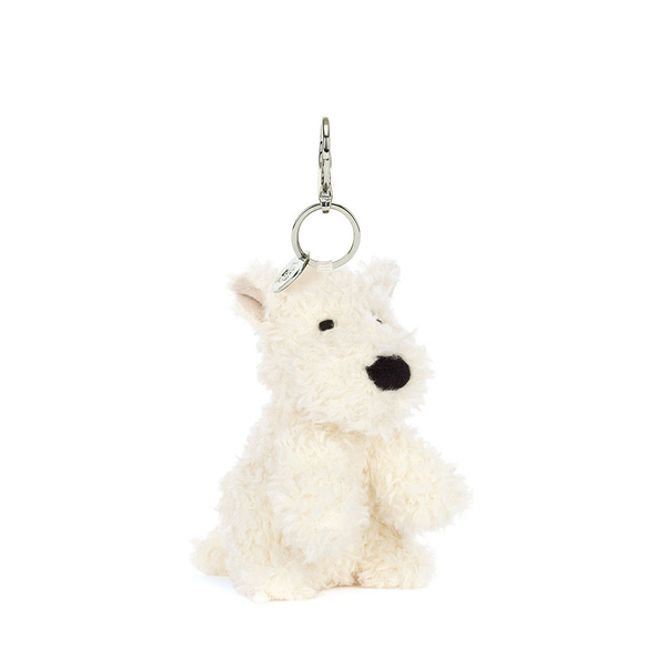Hovedbilde Jellycat Munro Scottie Dog Bag Charm Nøglering