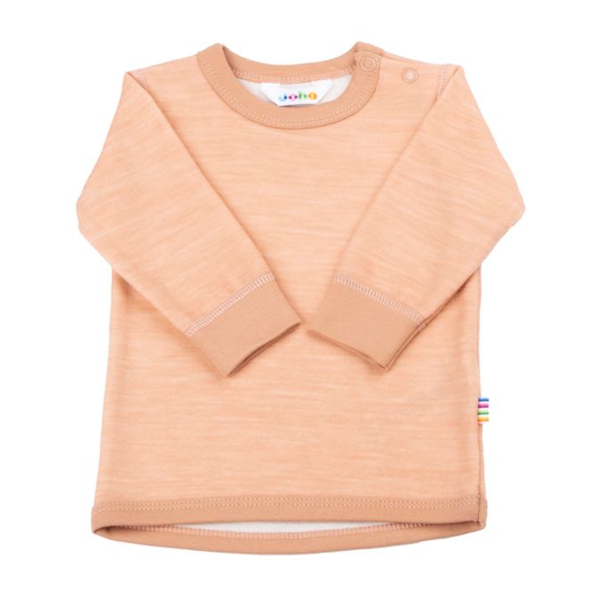 Hovedbilde JOHA SCARECROW GENSER I ULL/BAMBUS, Peach